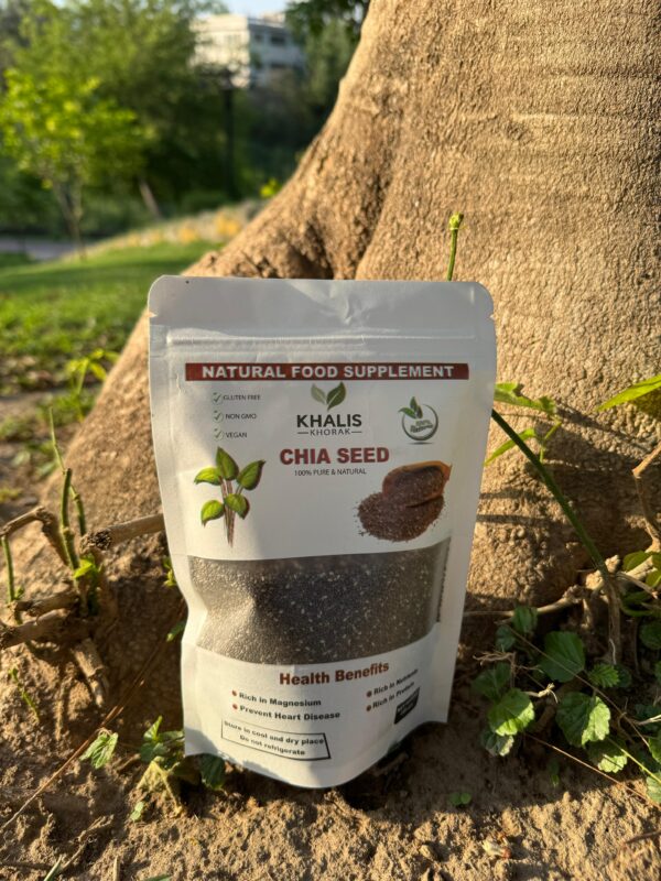 Organic Chia Seeds in Pakistan – Omega-3, Fiber & Weight Loss - 200G - Image 3